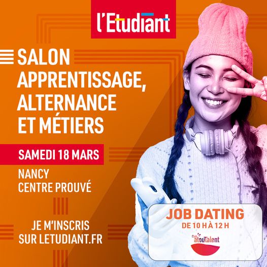 Salon de l’apprentissage, l’alternance et des métiers l’Étudiant