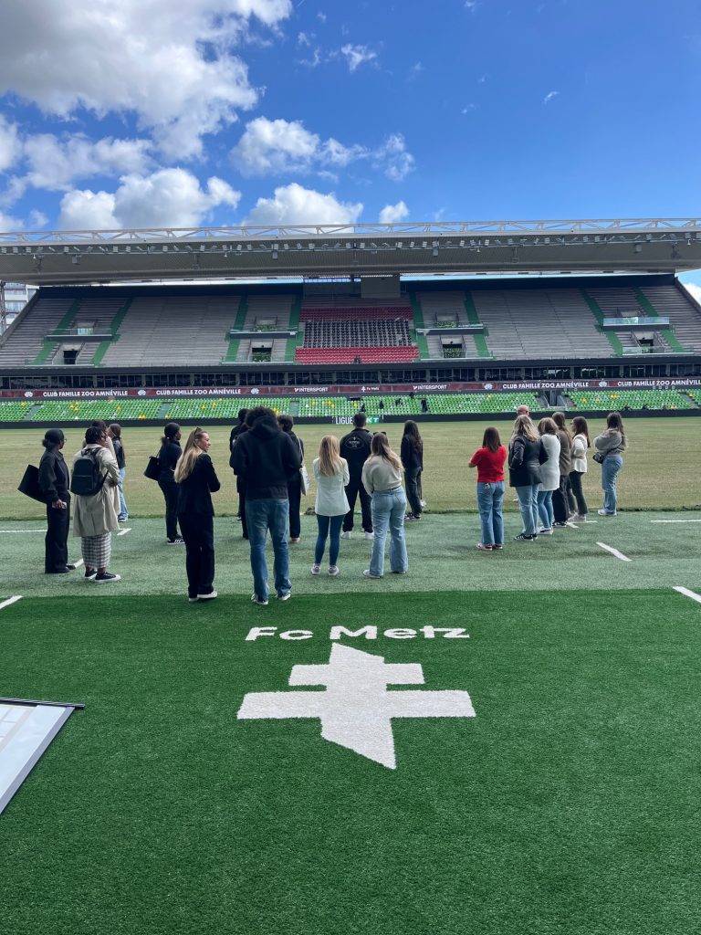 M1 MDO en visite au stade Saint-Symphorien de Metz