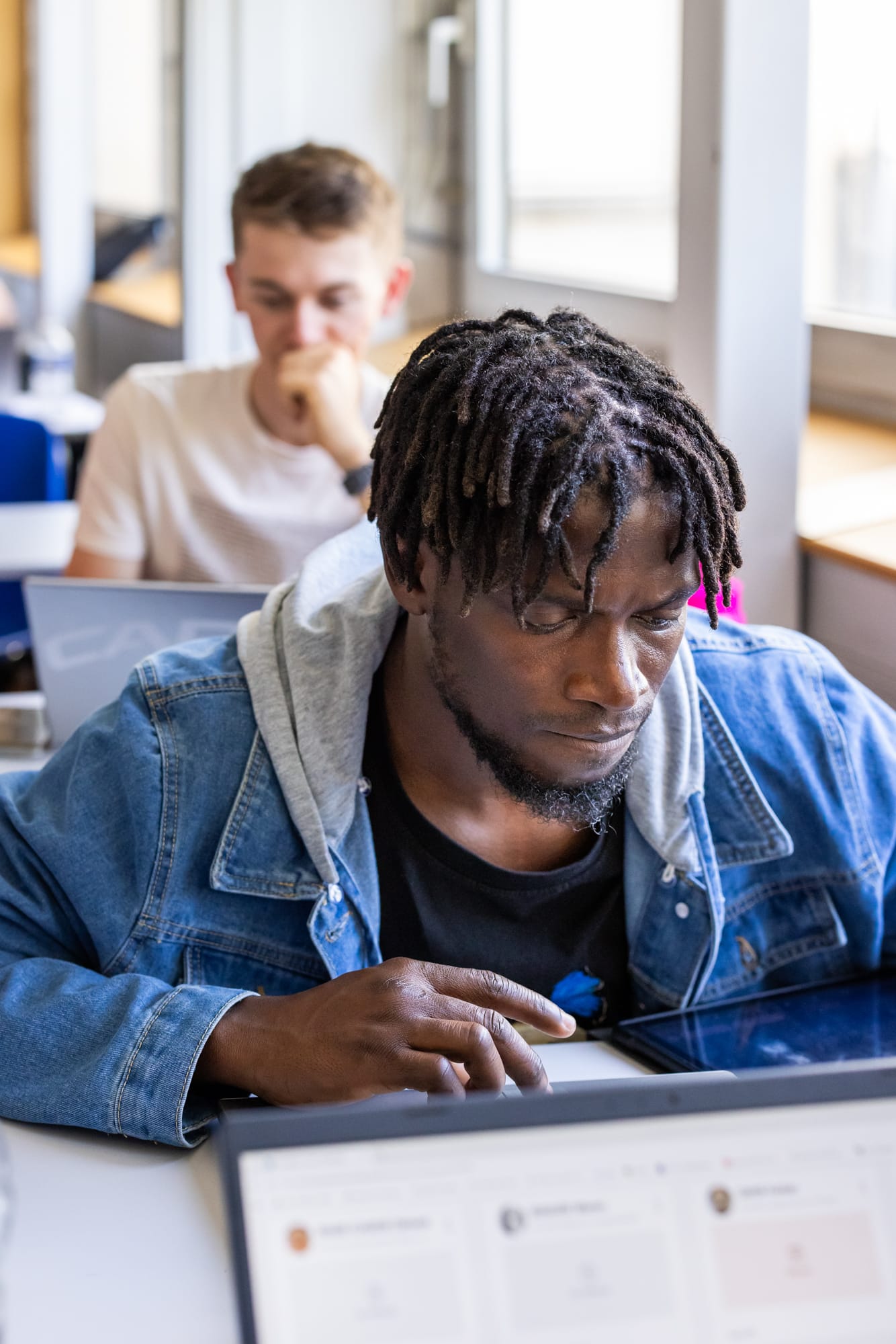 Étudiants en BTS NDRC