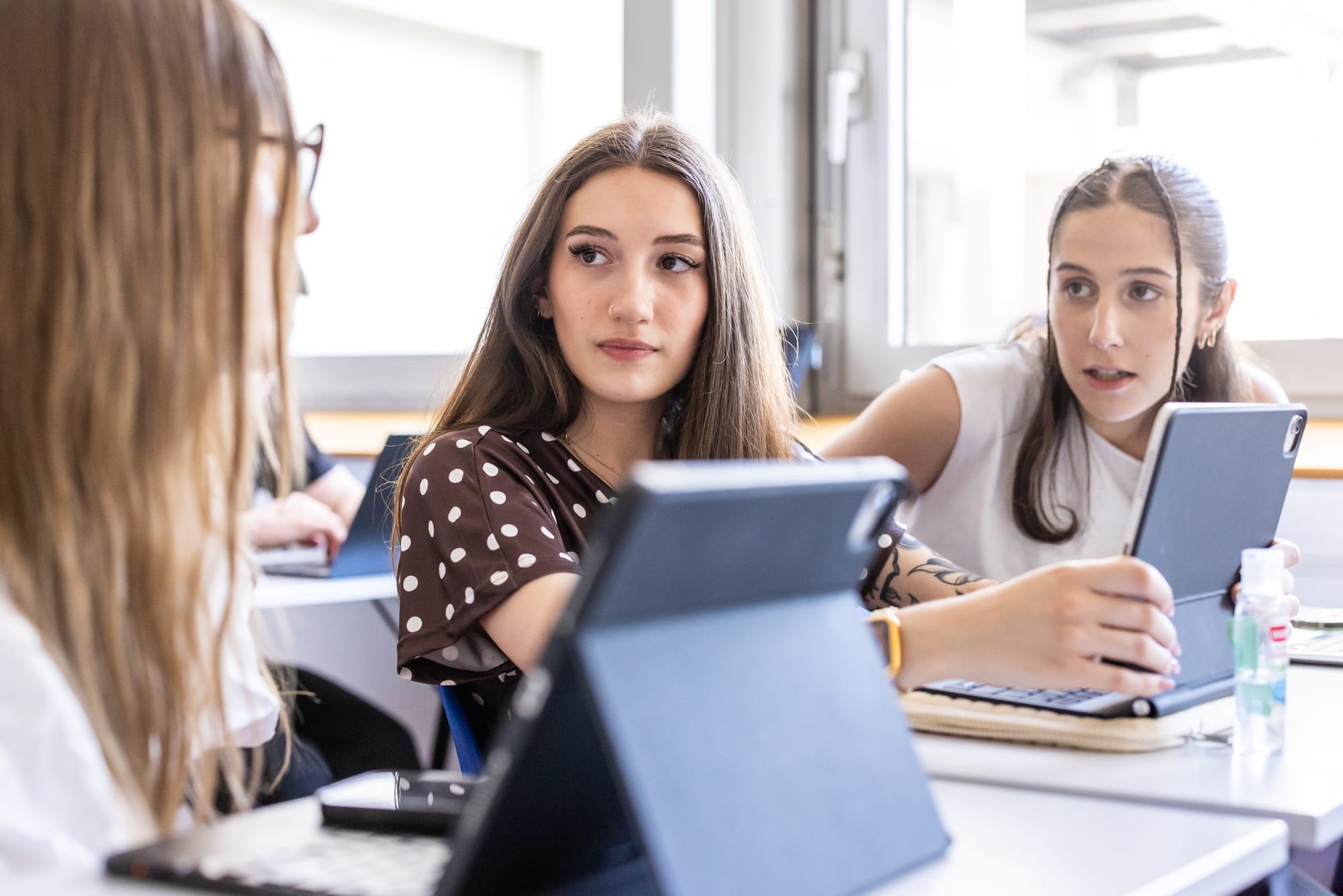 Étudiantes en BTS NDRC